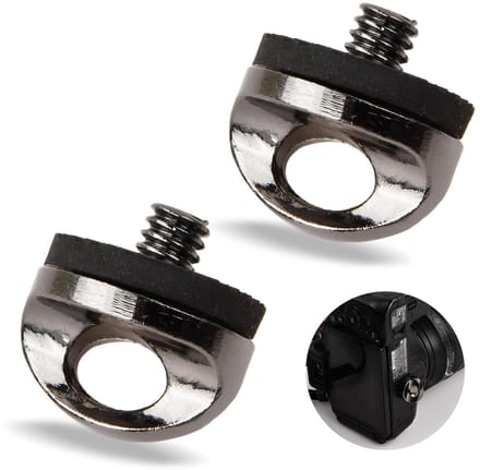 Camera Schroefadapter - Statief Schroef - Bevestigen Camera - Dubbele Schroefdraad - Standaard 1/4 inch - Metaal