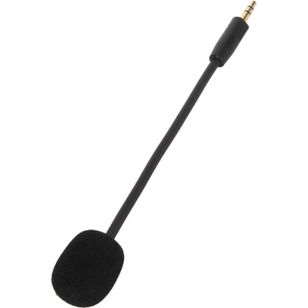 3,5 mm Microfoon Vervanging Ruisonderdrukte Game Microfoon met Verwijderbare Microfoonarm voor Kingston