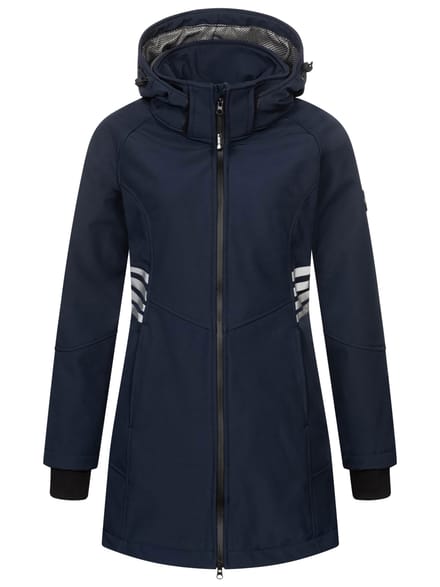 Arctic Seven Dames Softshell Jas AS-305 – Lang, Waterafstotend, Reflecterend