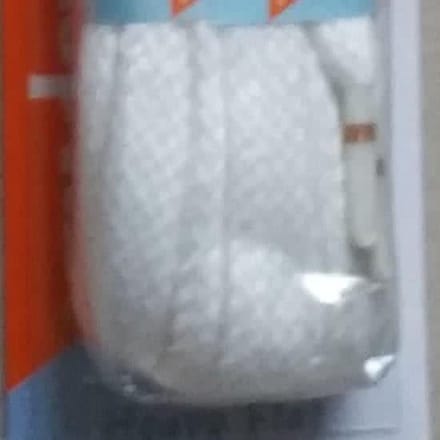 1 paar 8 - 9 mm x 120 cm witte platte Sport schoenveters - Ringpoint 63