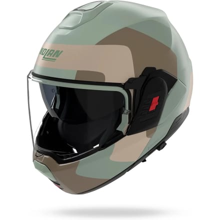 Nolan N120-1 Omocromo Modulaire Helm Groen XL