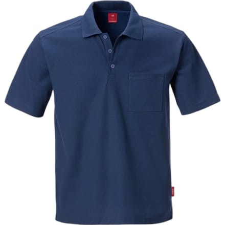 Kansas Poloshirt met korte mouwen 7392 PM marineblauw