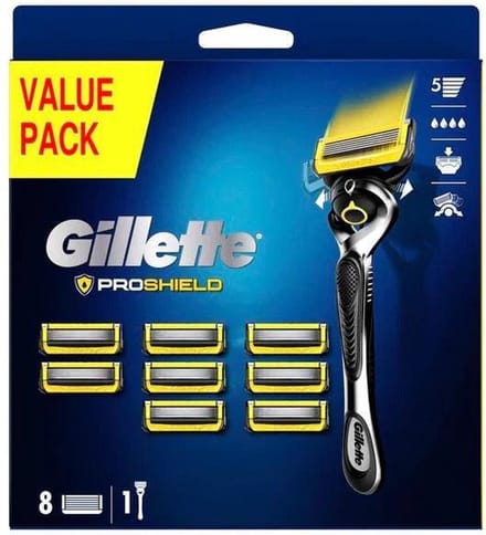 GILLETTE FUSION PROSHIELD SCHEERSYSTEEM MET NAVULMESJES
