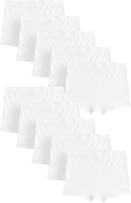 Next - Meisjes - Short Briefs 10 Pack - Wit