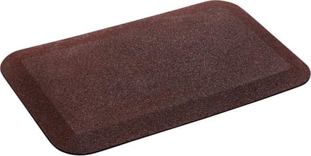 Veiligheidsrubberen Mat - Valbescherming Slijtmat - Speeltuin Veiligheid - Extra Demping - 2.5cm Dik - Rood