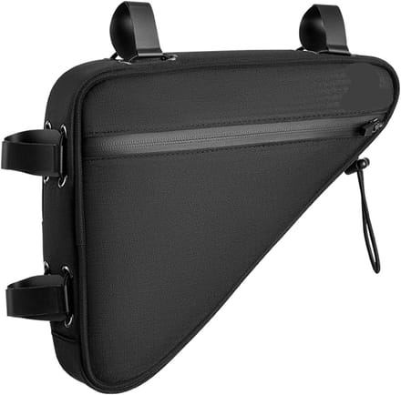 Fiets Frame Tas - Driehoek Tas - Outdoor Sport - Grote Capaciteit - 1.5L - Zwart