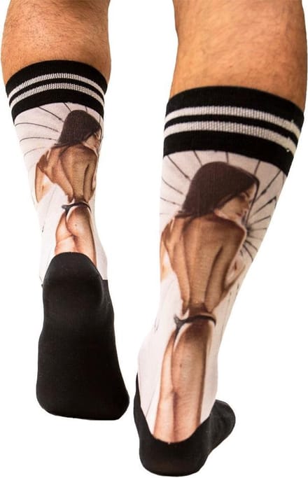 Sock My Body - Herensokken - Katoen - geprinte sok 39/42
