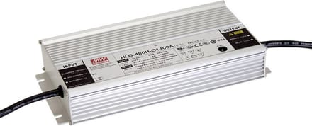 MW Mean Well HLG-480H-24AB LED-driver Constante spanning 480 W 10 - 20 A 20.4 - 25.2 V/DC Dimbaar, 3-in-1 dimmer, Inste