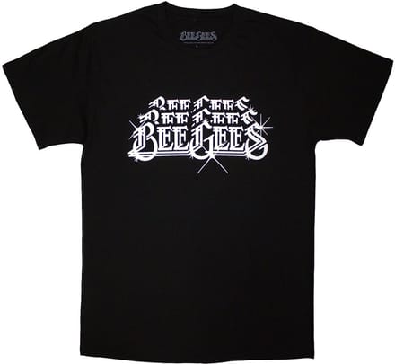 Bee Gees - Stacked Logo Heren T-shirt - S - Zwart
