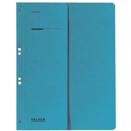 FALKEN ringhechtmap, voor A4, halve kaft, 1 stuk, blauw