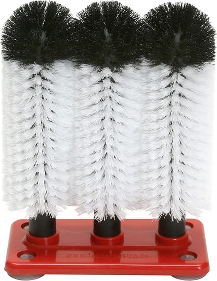 Glazenborstel, Glazenwasborstel Profis - GR-3 - 3 x 24 cm
