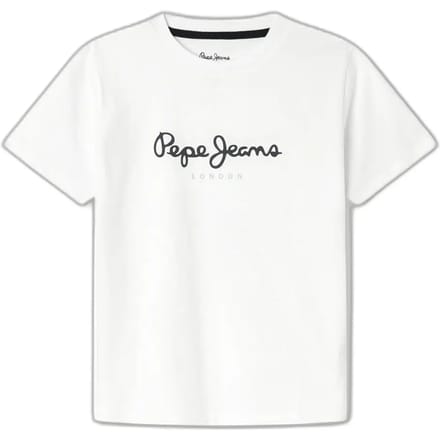 Pepe Jeans New Art T-shirt Met Korte Mouwen Wit 16 Years Jongen