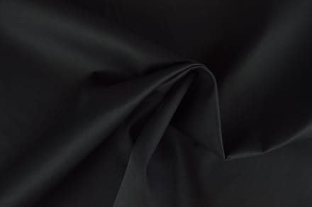 10 meter twill katoen - Donkergrijs - 65% katoen - 35% polyester