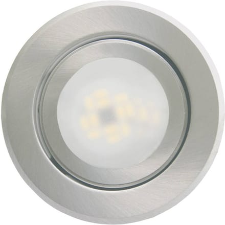 Busch Inbouwlamp Joanie met LED, alu geborsteld