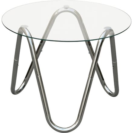 Leitmotiv side table ventana rond - 50x50x35 cm