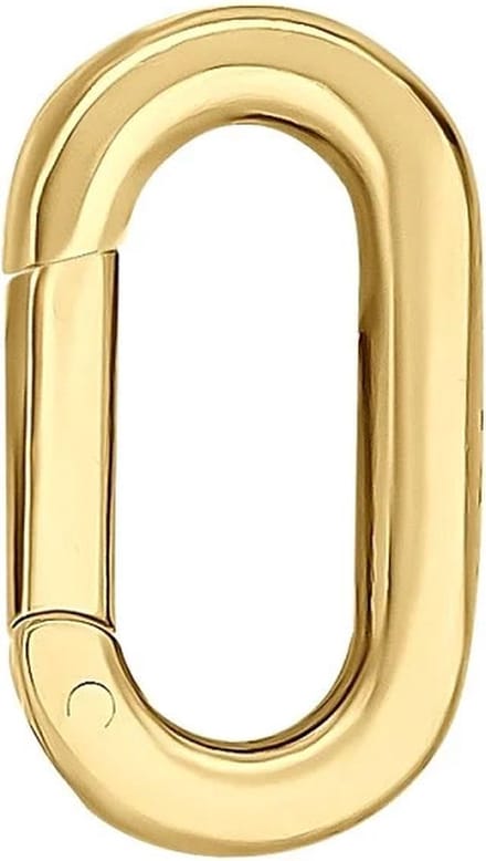 iXXXi Connect Verbindschakel Click Oval | Goud