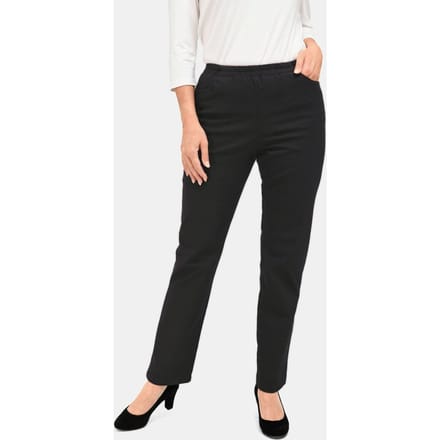 Jeansbroek - zwart - Gr. 38 van Goldner Fashion