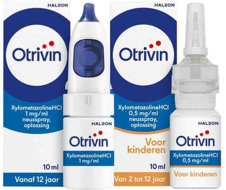Otrivin Neusspray Xylometazoline Volwassene en Kind Pakket