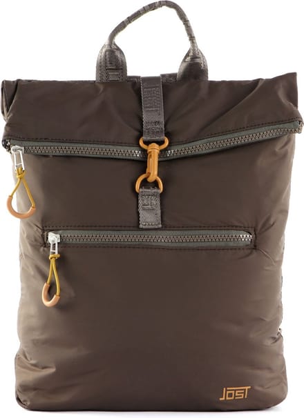 JOST Rugzak Kemi Courier Backpack Coffee Donkerbruin