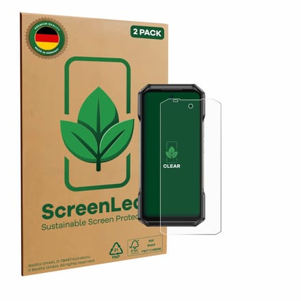 2 Stuks Screenprotector voor Ulefone Armor 27T Pro - Hoogwaardige Beschermfolie transparant