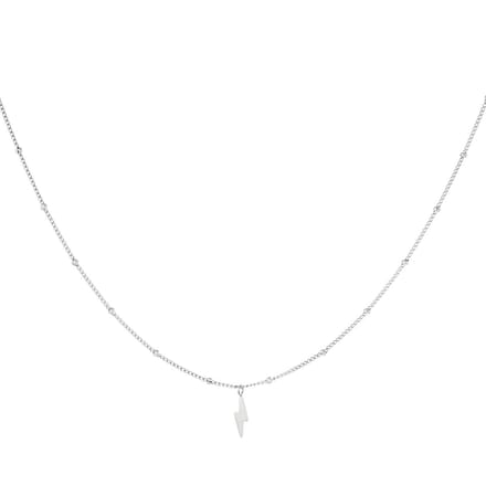 Yehwang ketting bliksem - bliksemschicht - zilver ketting