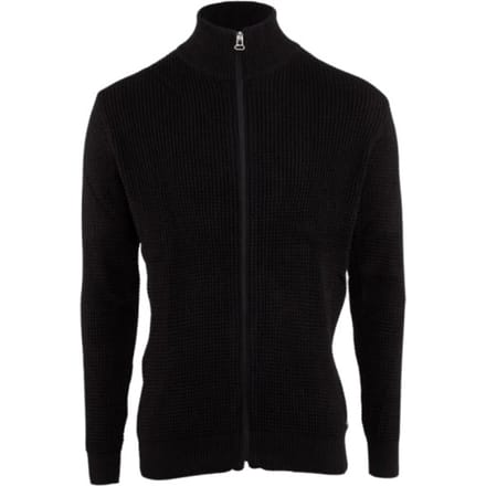 Kronstadt Abel Zip Casual sweater heren Zwart 3XL