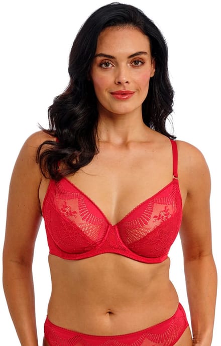 Wacoal Sensu Lace Beugel BH Salsa Rood 75 E