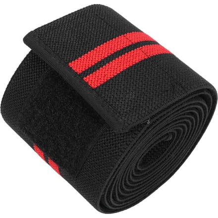 Sport Kniebanden Compressie Elastische Kniehoezen Steunbanden voor Gewichtheffen Zwart Rood veelkleurig