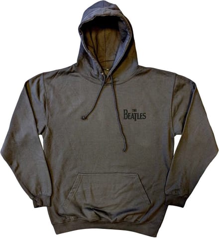 The Beatles - Drop T Logo Hoodie/trui - L - Grijs