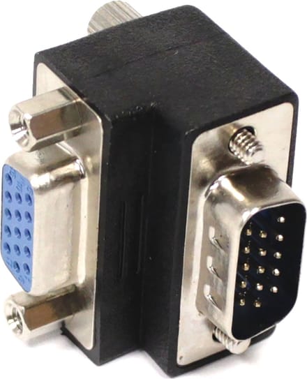 BeMatik - VGA-adapter links HD15 mannelijk vrouwelijk