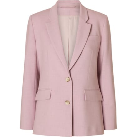 Selected Femme slwrita ls classic blazer mel noos 16094203 bleached mauve