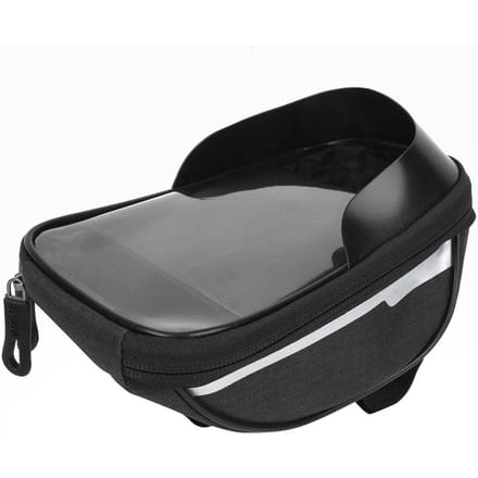 Fietstas Outdoor Mobiele Telefoon Voorbalk Grote Capaciteit Buiszak Fietsen Polyester gray