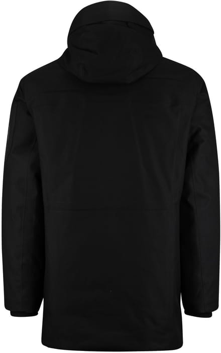 BOSS Orange winterjas OW Hexatech Parka Black dubbele borstzakken