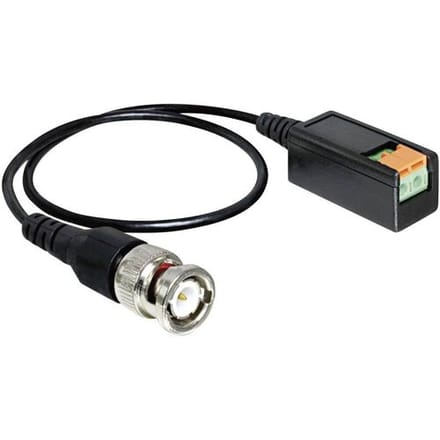 Delock - Kabel BNC Stecker zu Terminalblock 2 Pin 30 cm