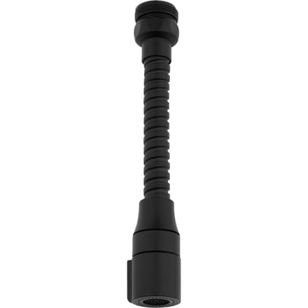 Aérateur de Robinet Double Fonction, Long, Flexible, Noir F22/M24