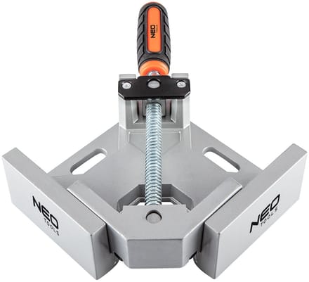 NEO 45-490 - Hoekschroefklem - Antislip Handvat - Montagemogelijkheden - Max 70mm