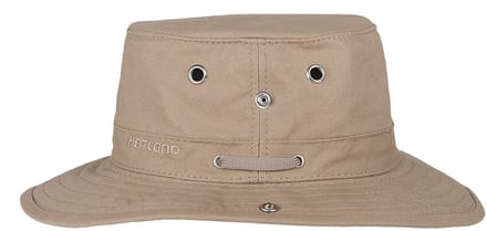 Hatland - UV Boonie hoed voor heren - Portland - Beige - maat M (57CM)