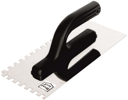 Instar Serie - RVS Getande Troffel - 320x130mm - 8x8 - PVC Handvat