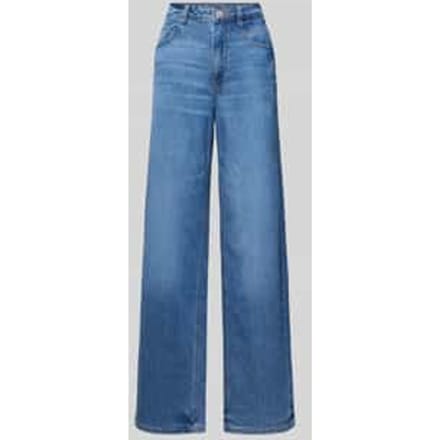 Tom Tailor - TTMADINA WIDE-jeans - Maat 29/32 - mid stone wash denim