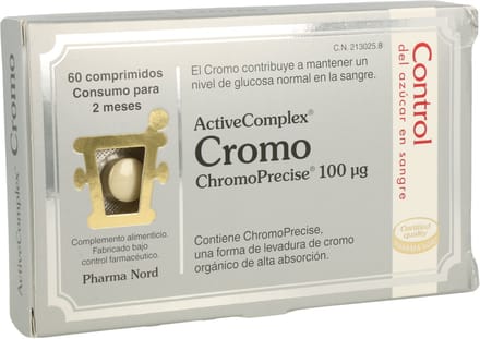 Pharma Nord Bio-Chromium Bloedsuiker - 60 Tabletten - Voedingssupplementen