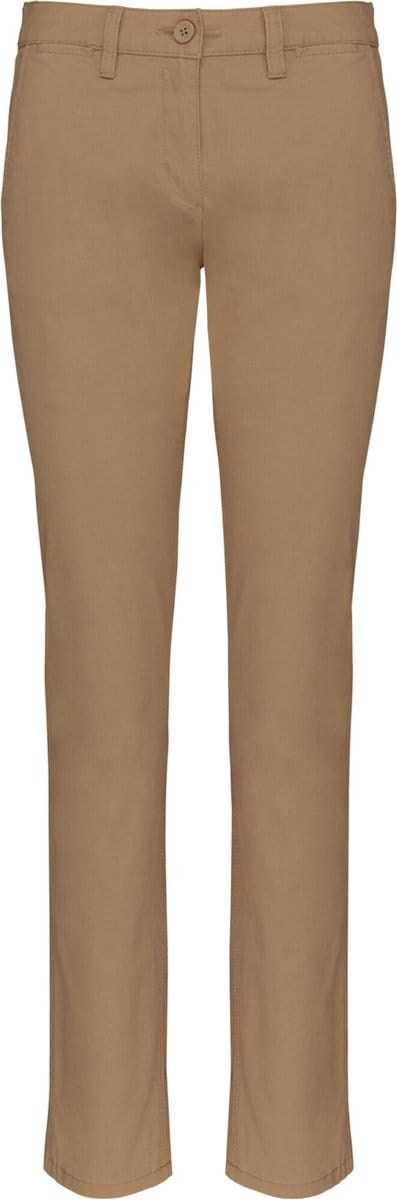 Kariban Dameschinobroek K741 - Camel - 32 NL (34 FR)