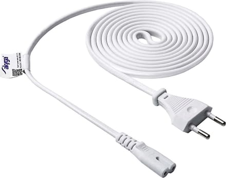 Akyga Stroom Adapterkabel [1x Euro-stekker - 1x Apparaatbus C7] 1.50 m Wit