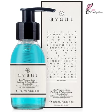 Avant Age Radiance Blue Volcanic Stone Purifying & Antioxidising Cleansing Gel