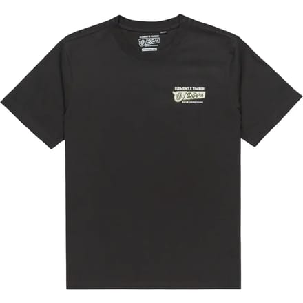 Element Timber Icon T-shirt Met Korte Mouwen Zwart S Man