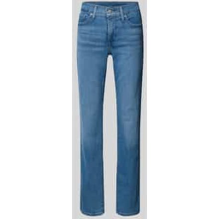 Straight fit jeans met labelpatch, model ''314™ SHAPING STRAIGHT''