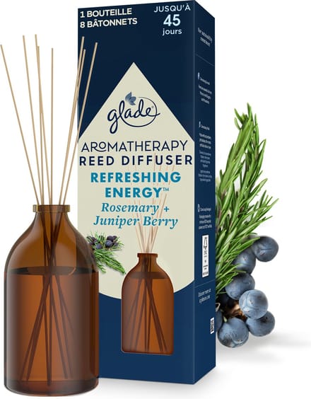 Glade Aromatherapy Reed Diffuser Refreshing Energy