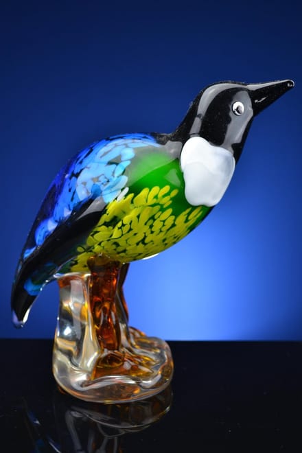 Luxe Kristallen Vogel – Kleurrijk en Uniek Design