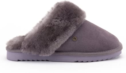 Warmbat Flurry Vrouwen Sloffen - Grijs/Paars - Maat 37