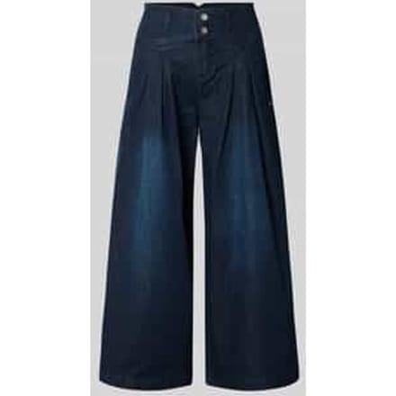 Palazzo-jeans met achterzakken model 'Liv'