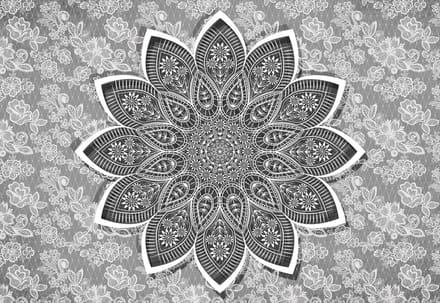 Fotobehang Modern Abstract Pattern  | XL - 208cm x 146cm | 130g/m2 Vlies